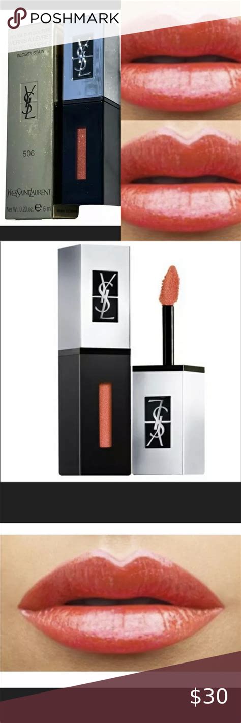 ysl glossy stain orange graffiti|Glossy Stain Lip Color .